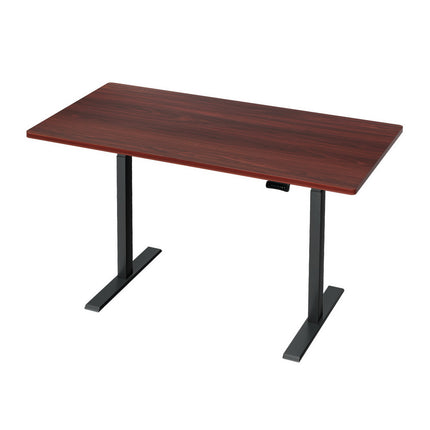 Artiss Standing Desk Motorised Dual Motor Walnut 140CM.