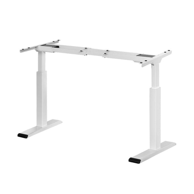 Artiss Standing Desk Frame Only Dual Motor Motorised White.