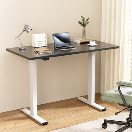 Artiss Standing Desk Motorised Dual Motor 140CM White.