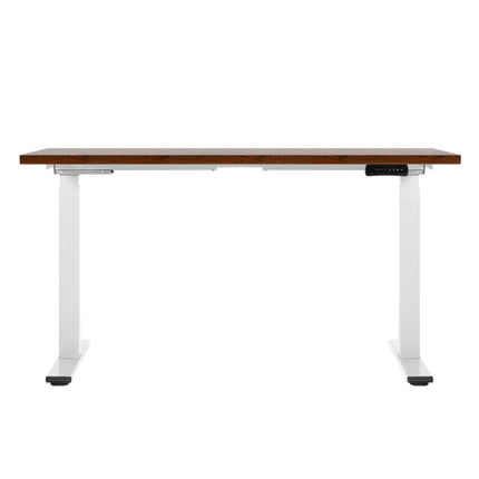Artiss Standing Desk Motorised Dual Motor Rustic Brwon 140CM.