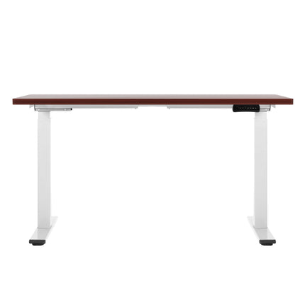 Artiss Standing Desk Motorised Dual Motor 140CM White Oak.