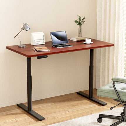 Artiss Standing Desk Motorised Electric Dual Motor Black 120CM.