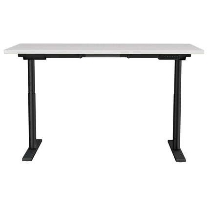 Artiss Standing Desk Motorised Electric Dual Motor Rustic Brown 140CM.