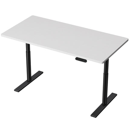 Artiss Standing Desk Motorised Electric Dual Motor Rustic Brown 140CM.