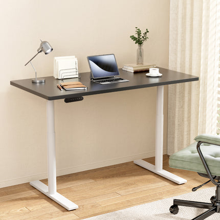 Artiss Standing Desk Motorised Electric Dual Motor 140CM Black.