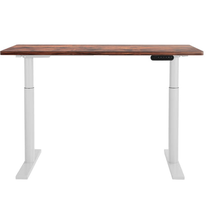 Artiss Standing Desk Motorised Electric Dual Motor 140CM White Oak.