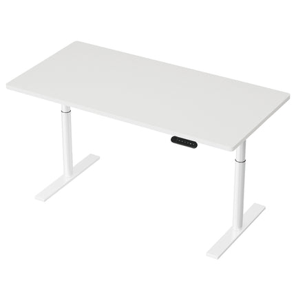 Artiss Standing Desk Motorised Electric Dual Motor 140CM White Oak.
