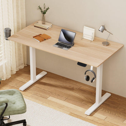 Artiss Standing Desk Sit Stand Touch Control Electric Oak 140CM.