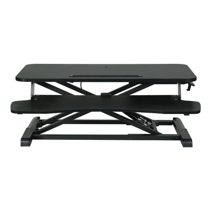 Artiss Standing Desk Riser Height Adjustable Black 80CM.