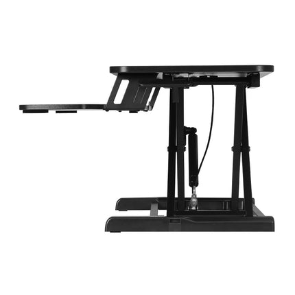 Artiss Standing Desk Riser Height Adjustable Black 80CM.