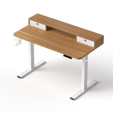 Artiss Electric Standing Desk Height Adjustable Sit Stand Desk Home Office.