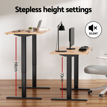 120CM Artiss Electric Standing Desk Sit Stand Desks Home Office Computer Desk.