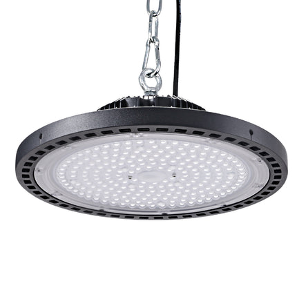 Leier LED High Bay Lights 150W UFO Industrial Workshop Warehouse Factory Lamp.
