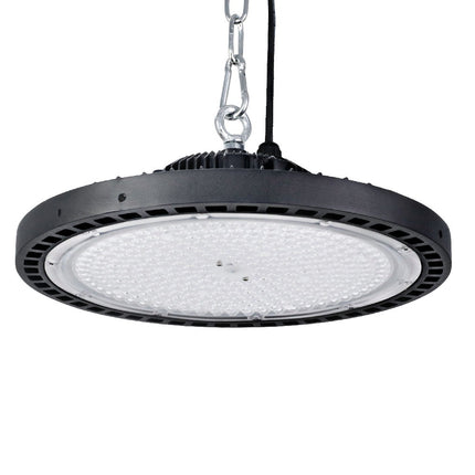 Leier LED High Bay Lights 200W UFO Industrial Workshop Warehouse Factory Lamp.