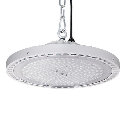 Leier LED High Bay Lights 200W UFO Industrial Shed Warehouse Factory Lamp White.