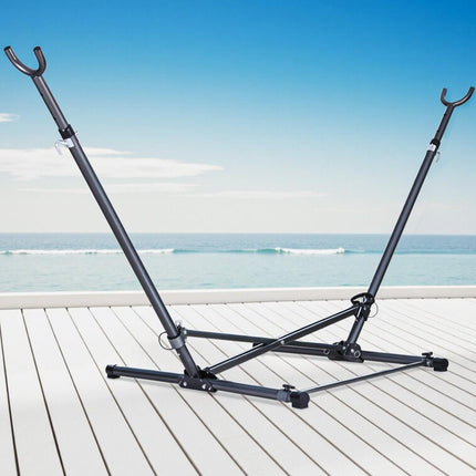 Gardeon Hammock Bed Stand Steel Frame Outdoor Indoor.