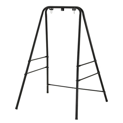 Gardeon Hammock Stand 135cm x180cm Steel Frame for Hanging Chairs Black