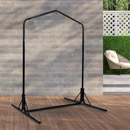 Gardeon Hammock Chair Steel Stand 2 Person Double Outdoor Heavy Duty 200KG.
