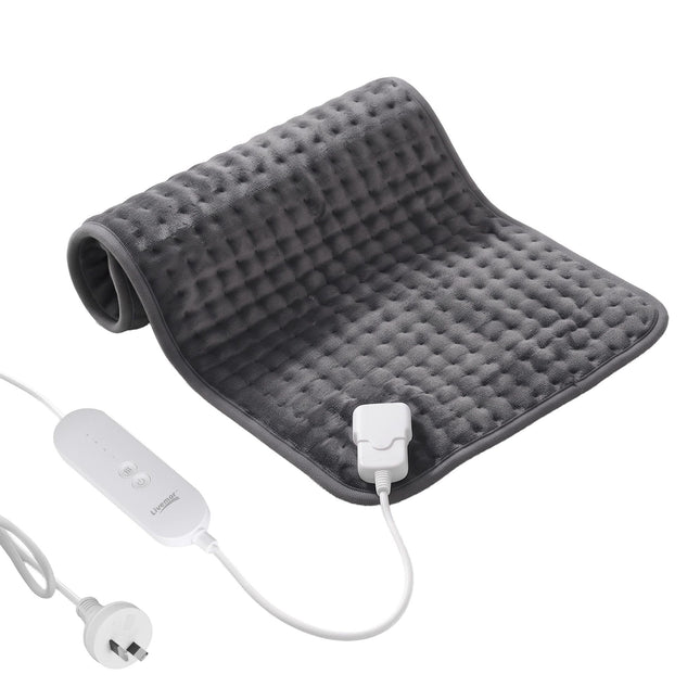 Livemor Heating Pad for Back Neck Shoulder Knee Arms Legs 60x30cm 4 Heat Settings Gift for Women Men