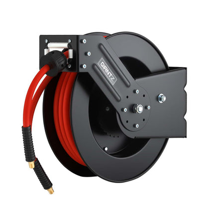 Giantz Air Hose Reel 3/8 IN x 15m Retractable Air Hose 300PSI.