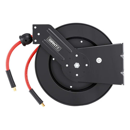 Giantz Air Hose Reel 3/8 IN x 15m Retractable Air Hose 300PSI.
