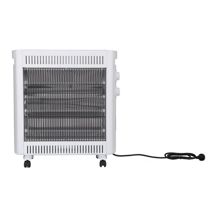 Devanti 2200W Infrared Radiant Heater Portable Electric Space Heating White.