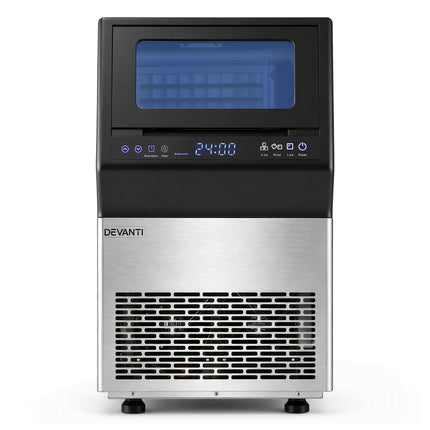Devanti 35kg Commercial Ice Maker Freestanding Ice Cube Machine