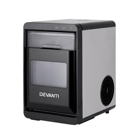 Devanti Ice Maker Machine 20kg Chewable Nugget Ice Countertop w/Self Cleaning.