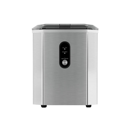 Devanti Portable Ice Maker Machine Ice Cube 12kg Bar Countertop Stainless Steel.
