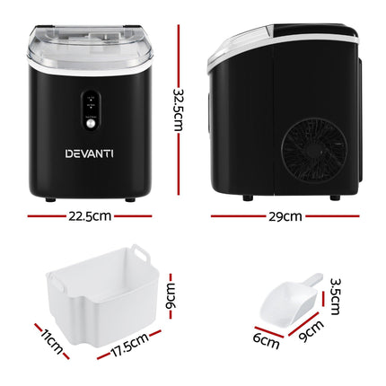 Devanti 15kg Nugget Ice Maker Machine.