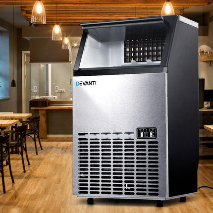Devanti 60kg Commercial Ice Maker Machine.