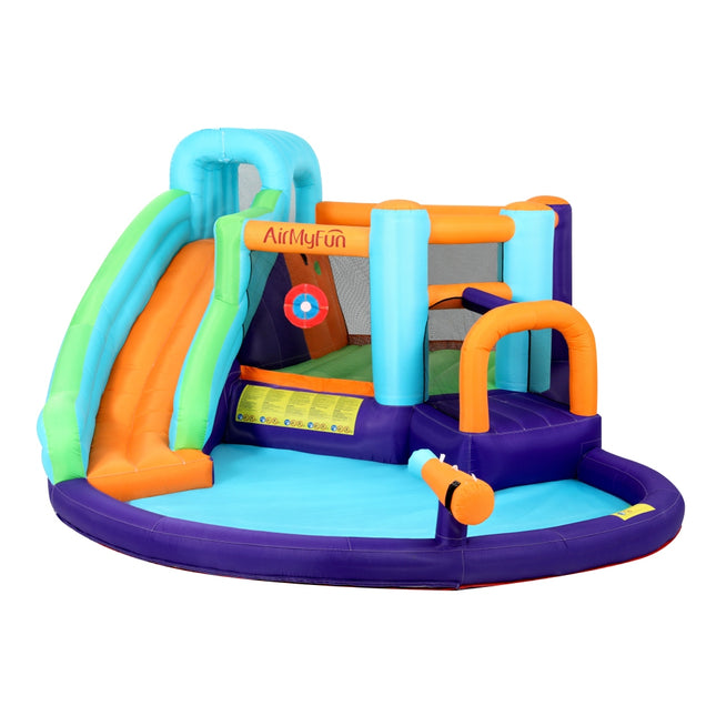 AirMyFun Inflatable Water Slide Kids Jumping Castle Trampoline Outdoor.