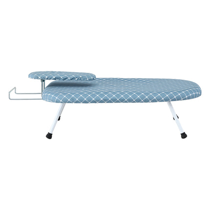 Artiss Tabletop Ironing Board with Small Ironing Boards with Folding Legs Blue.
