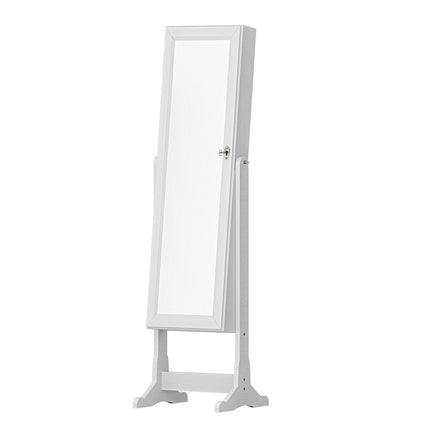 Artiss Jewellery Cabinet Mirror Free Standing.