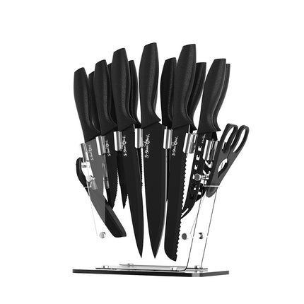 5-Star Chef 7PCS Kitchen Knife Set Stainless Steel Non-stick with Sharpener.