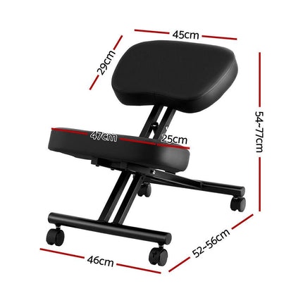 Artiss Kneeling Chair Ergonomic Office Chairs Home Knee Seat Posture Stretch Rest.