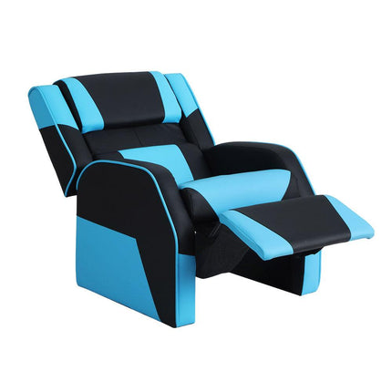 Keezi Kids Recliner Chair PU Leather Gaming Sofa Lounge Couch Children Armchair.