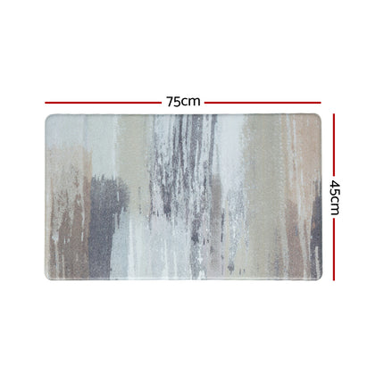Artiss Kitchen Mat 45x75cm PVC Floor Rug Carpet Non-slip Lydia.