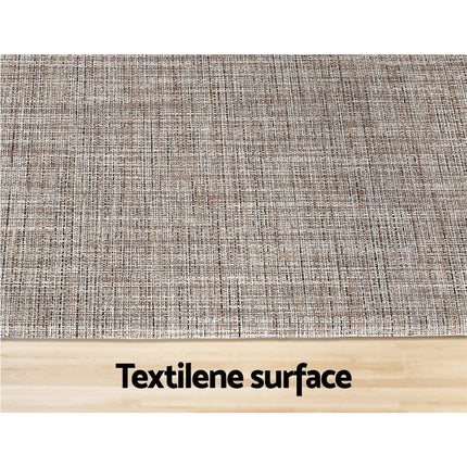 Artiss Kitchen Mat 45x150cm Textilene Floor Rug Carpet Non-slip.