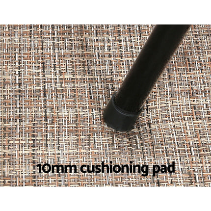 Artiss Kitchen Mat 45x150cm Textilene Floor Rug Carpet Non-slip.