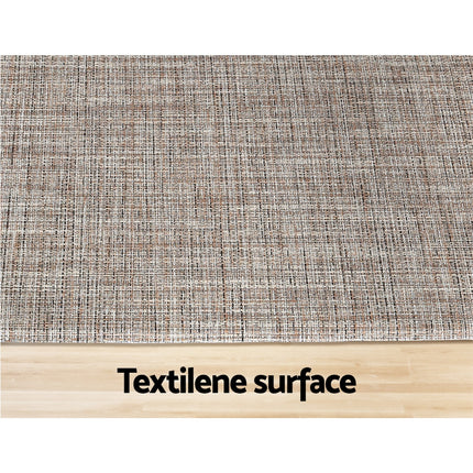 Artiss Kitchen Mat 45x75cm Textilene Floor Rug Carpet Non-slip.