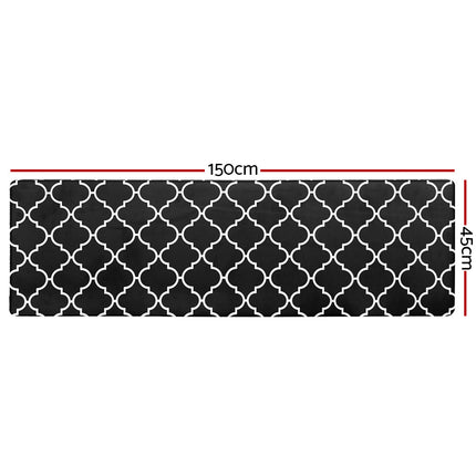 Artiss Kitchen Mat 45x150cm PVC Floor Rug Carpet Non-slip Gina.