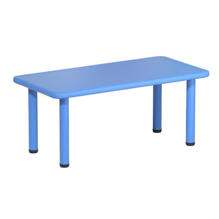 Keezi Kids Table Plastic Square Activity Study Desk 60X120CM.