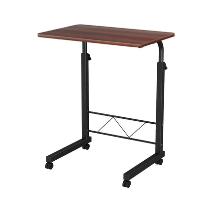 Artiss Laptop Desk Table Adjustable 60CM Dark Wood.