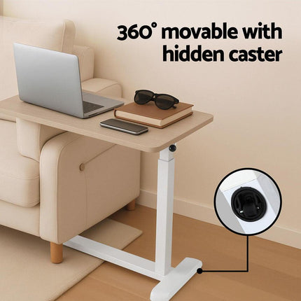 Artiss Laptop Desk Height Adjustable Mobile Workstation Computer Desks 70CM.