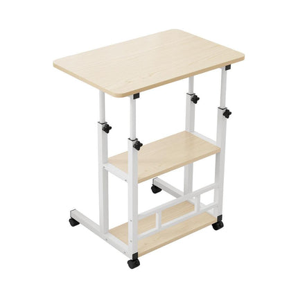 Artiss Laptop Desk Height Adjustable Mobile Workstation Computer Desks 60CM.
