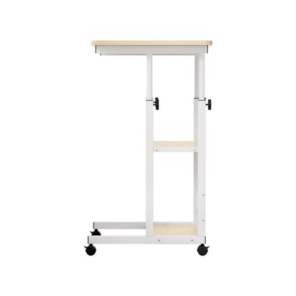 Artiss Laptop Desk Height Adjustable Mobile Workstation Computer Desks 60CM.