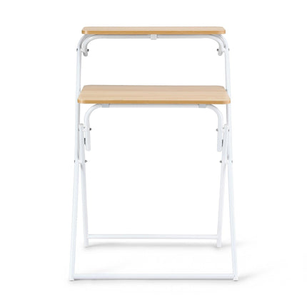 Artiss Laptop Desk Computer Foldable Study Desk Home Office Oak.