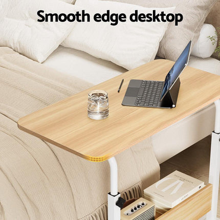 Artiss Laptop Desk Portable Sit Stand Desks Height Adjustable Workstation 80CM.
