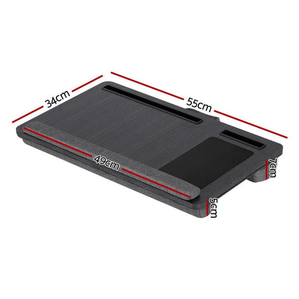 Artiss Lap Desk Laptop DeskS Portable w/ Wrist-rest Phone Slot Mouse Pad 55CM.